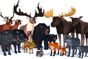 Unreal Engine –LowPoly Wild Animals UE149