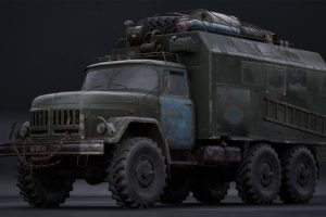 Unreal Engine –Soviet truck Zil Pack UE1024