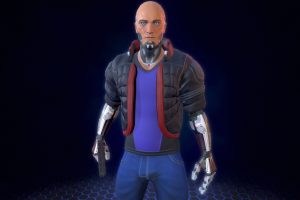 Unreal Engine –Cyberpunk Character UE966