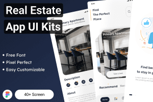 UI8-Real Estate App UI Kit   U2027