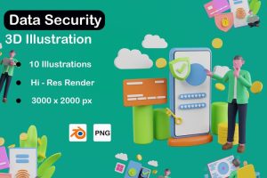 UI8-3D Data Security Pack   U2064