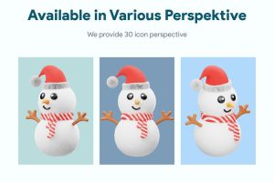 UI8-Winter Element Style 3D Icon   U2040