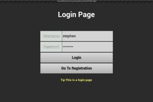 Unreal Engine – Compact Login System UE124