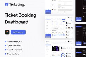 UI8-Ticketing – Ticket Booking Dashboard UI Kit  U2033