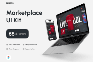 ui8-Jerskits – Marketplace UI Kit U2005