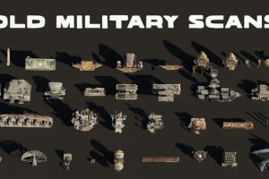Artstation-Old Military scanned assets C5302