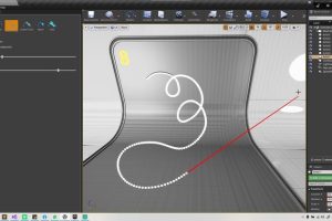Unreal Engine –Advance Spline Tool UE1033