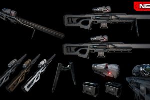 Unreal Engine –Sci-fi Arsenal Vol 2.0 UE210