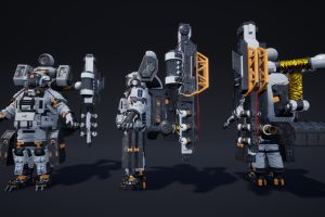 Unreal Engine –Astronaut Soldier UE1036