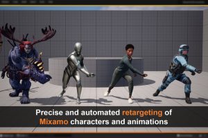 Unreal Engine –Mixamo Animation Retargeting 2 UE1010