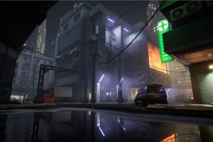 Unreal Engine –Cyberpunk street assets UE233