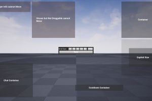 Unreal Engine – Edit UI Screen Widget V1 UE133