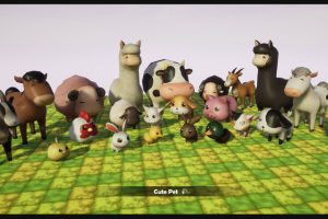 Unreal Engine –Cute Pet UE1027