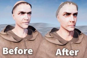 Unreal Engine –Medieval Monk UE150