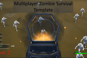 Unreal Engine –Multiplayer Zombie Survival Template UE259
