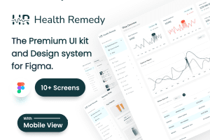 UI8 – Health Remedy – Medical shop and analytics dashboard U1070