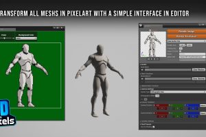 Unreal Engine –3D to Pixel UE1049