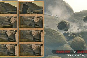 Unreal Engine –Rock Fall Niagara with Sound UE369