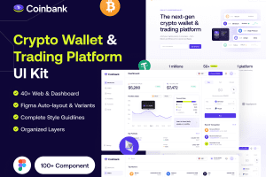 UI8 – Coinbank – Crypto Wallet & Trading Platform U1122