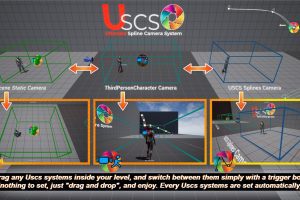 Unreal Engine –Ultimate Spline Camera System UE388