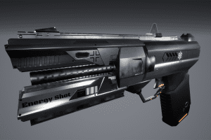 Unreal Engine –Sci-Fi Pistol UE324