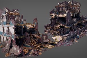 Unreal Engine –Destroyed Building Kit UE408