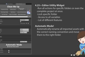 Unreal Engine –Clean me up, Scotty. Automatic project organizing tool. UE275