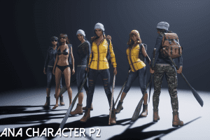 Unreal Engine – Ariana Character P2 UE544