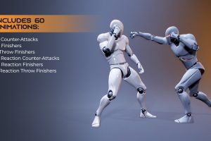 Unreal Engine –Counter & Finisher Animations UE277
