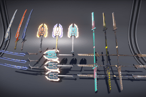 Unreal Engine – Scifi Melee Weapon Pack UE1293