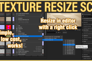 Unreal Engine – Texture Resize SC UE1303