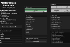 Unreal Engine – Master Console Commands UE428