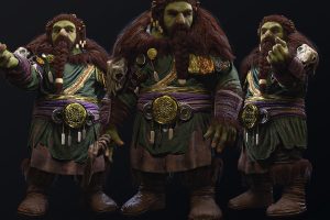 Unreal Engine –Druid – Male Dwarfs – Fantasy Dwarf Collection UE281