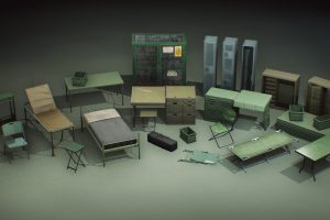 Unreal Engine – Military Supplies – VOL.4 – Furniture UE434