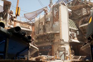 Unreal Engine – Scifi Railroad Terminal Facility (Nanite) UE449