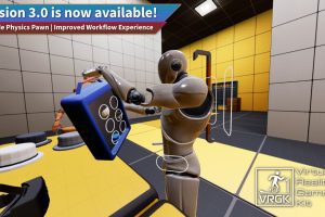 Unreal Engine – VRGK – Virtual Reality Game Kit 3 UE468