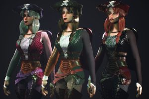 Unreal Engine – Pirate Girl UE1126