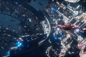 Unreal Engine – Space Frontier Stations & Ships UE1155