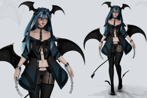 Unreal Engine –Succubus Lucia  UE380