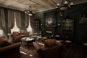 Unreal Engine – Victorian Furniture – Living Room UE1179