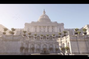 Unreal Engine – US Capitol Exterior Environment UE1204