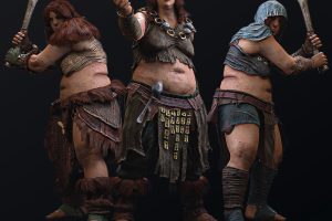 Unreal Engine –Fantasy Giant’s Modular Female with Randomization UE286