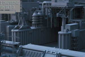 Artstation – Scifi Kitbash Set 03 C5406