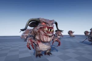 Unreal Engine – DEMON MINION UE505