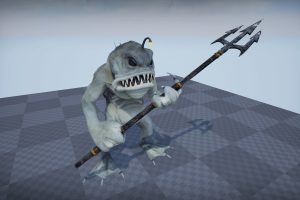 Unreal Engine – Fantasy Werecreatures: Weranglerfish UE508