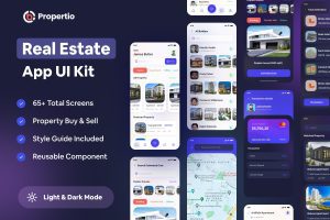 UI8 – Propertio – Real Estate App U1072