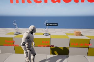 Unreal Engine – Basic Interaction, Widgets & Notes UE1215