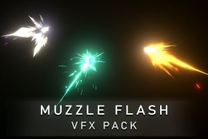Unreal Engine – MuzzleFlash VFX Pack UE523
