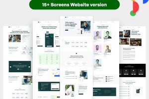 UI8 – Technology & Business Digital Services Agency Web UI Kit U1093