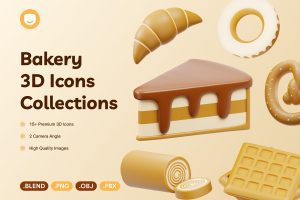 UI8 – Bakery 3D Icon U1114